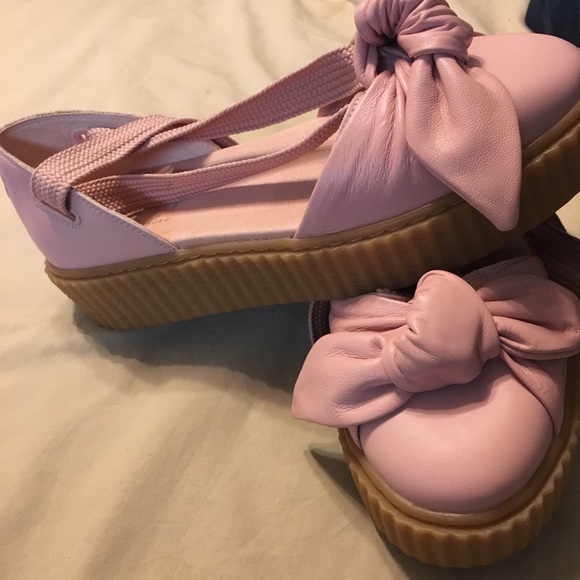 Fenty Puma by Rihanna Creeper Bandana pink leather - Picture 3 of 8